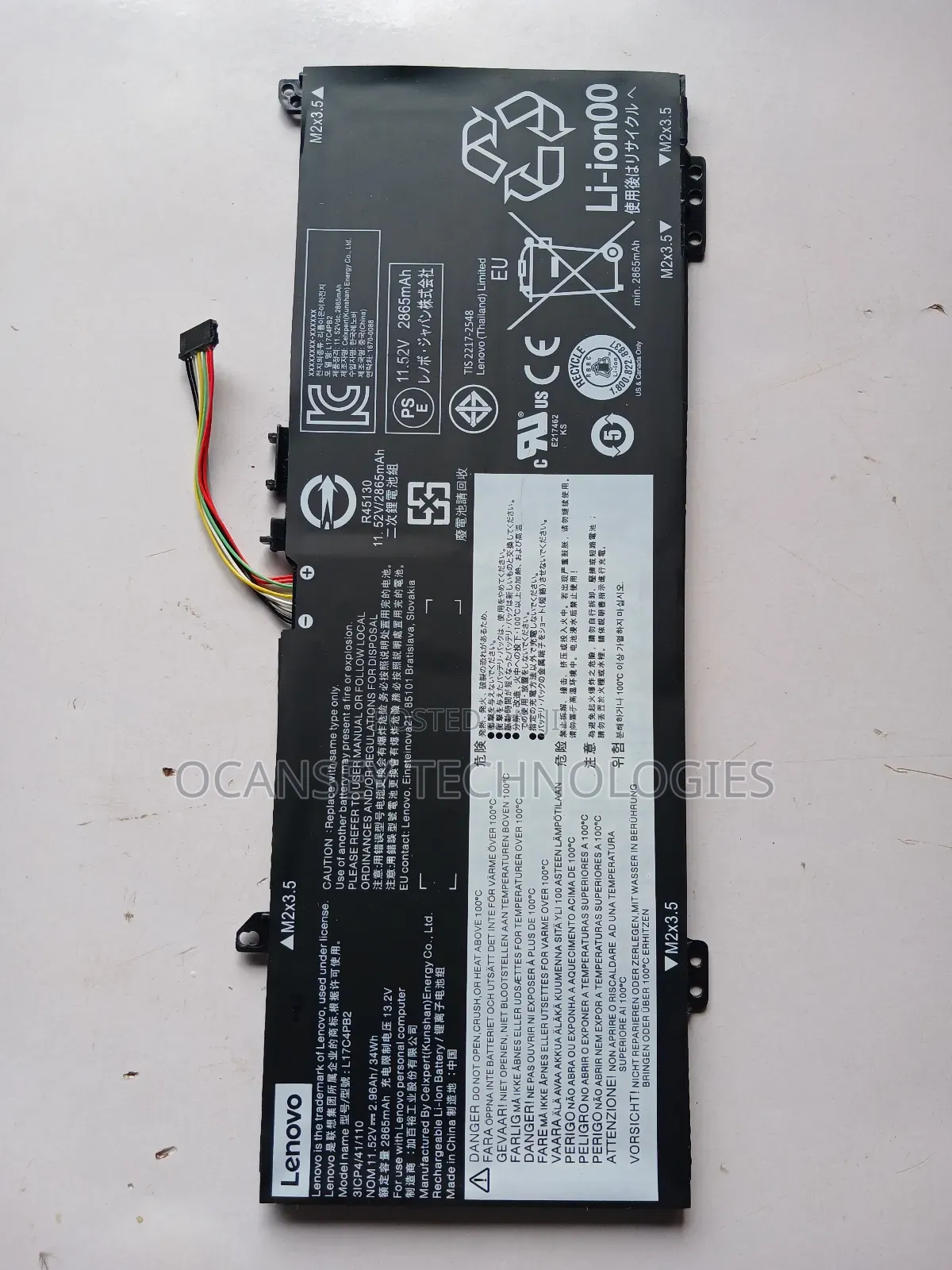 Original Lenovo L17m4pb2 Battery for Yoga 530 Flex 6