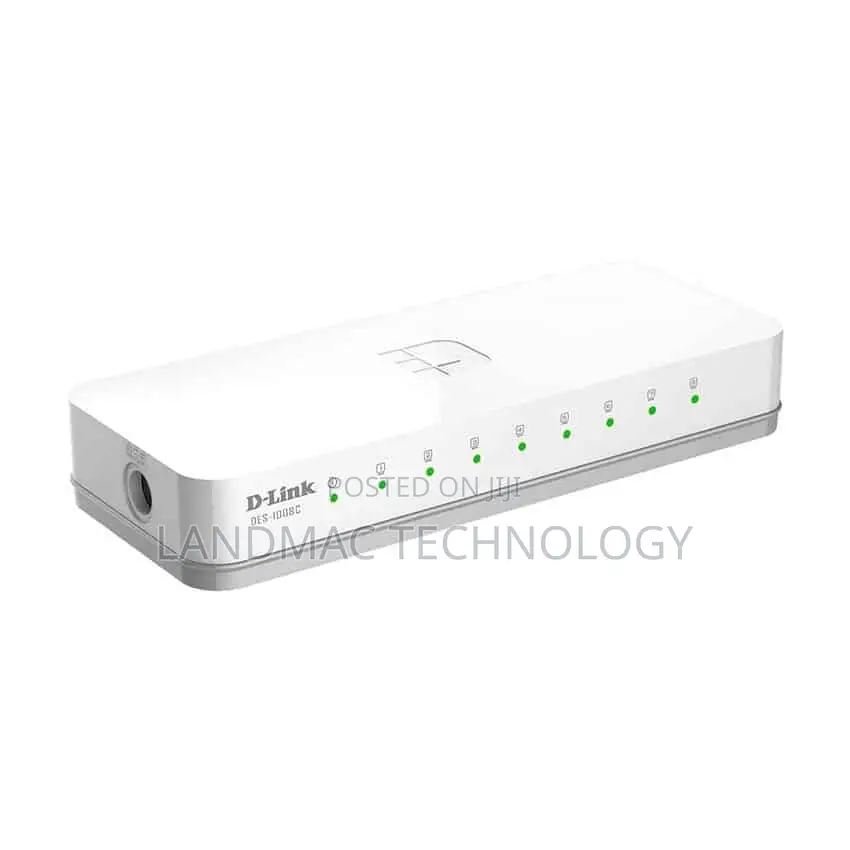 D-Link 8 Port 10/100mbps Unmanaged Desktop Switch
