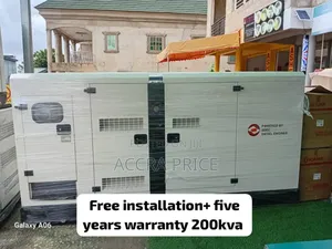 Service Support on Diesel Engine Perkins 200kva Generator