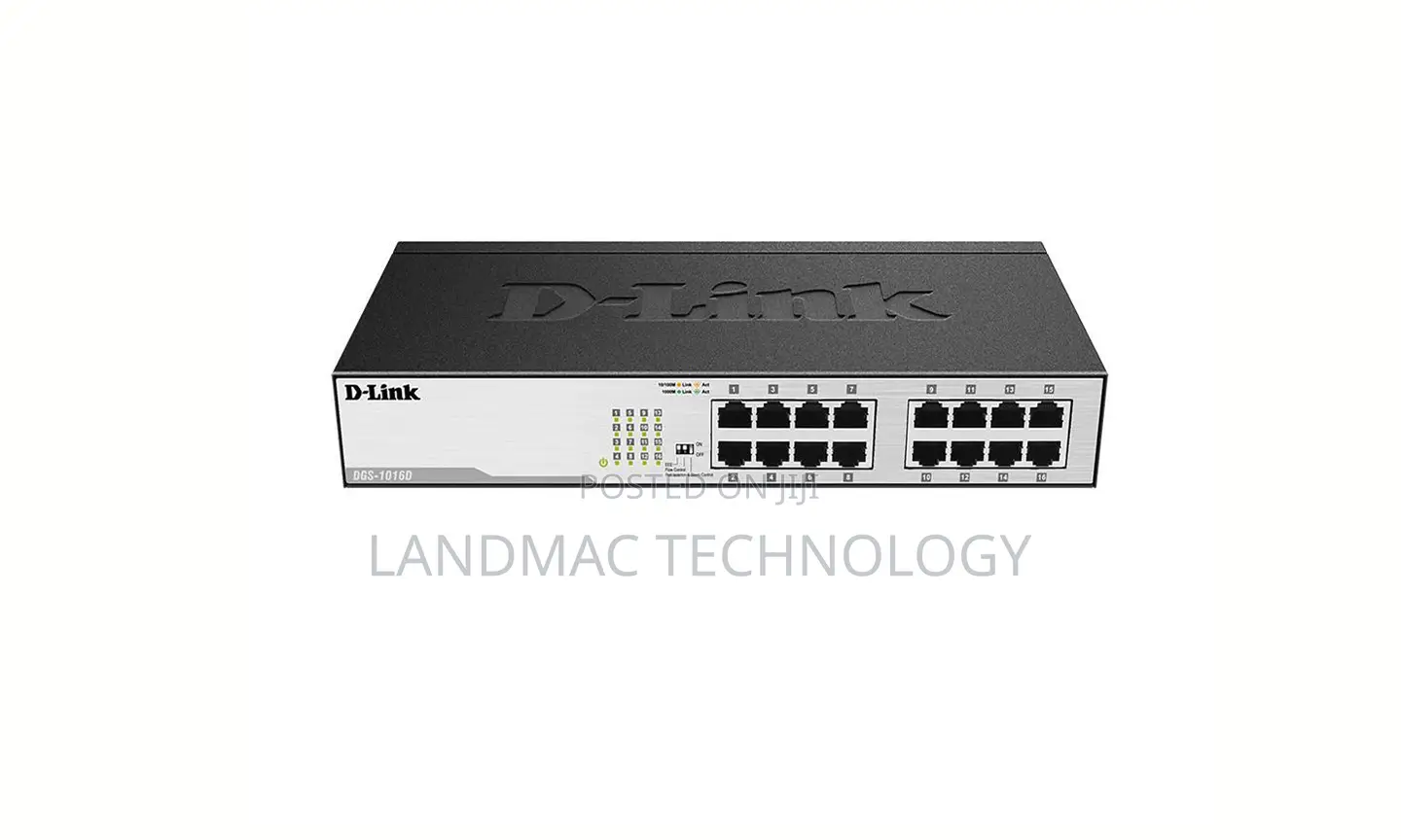D-Link (Des-1016d) 16 Port Desktop Switch