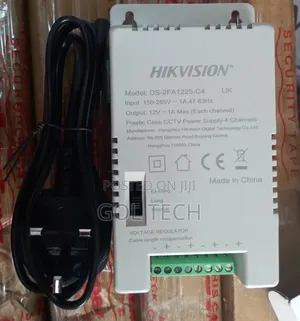 4ch CCTV Power Supply Hikvision