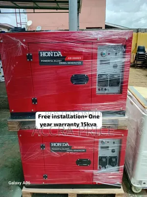 Service Support on Diesel Engine Honda 15kva Generator