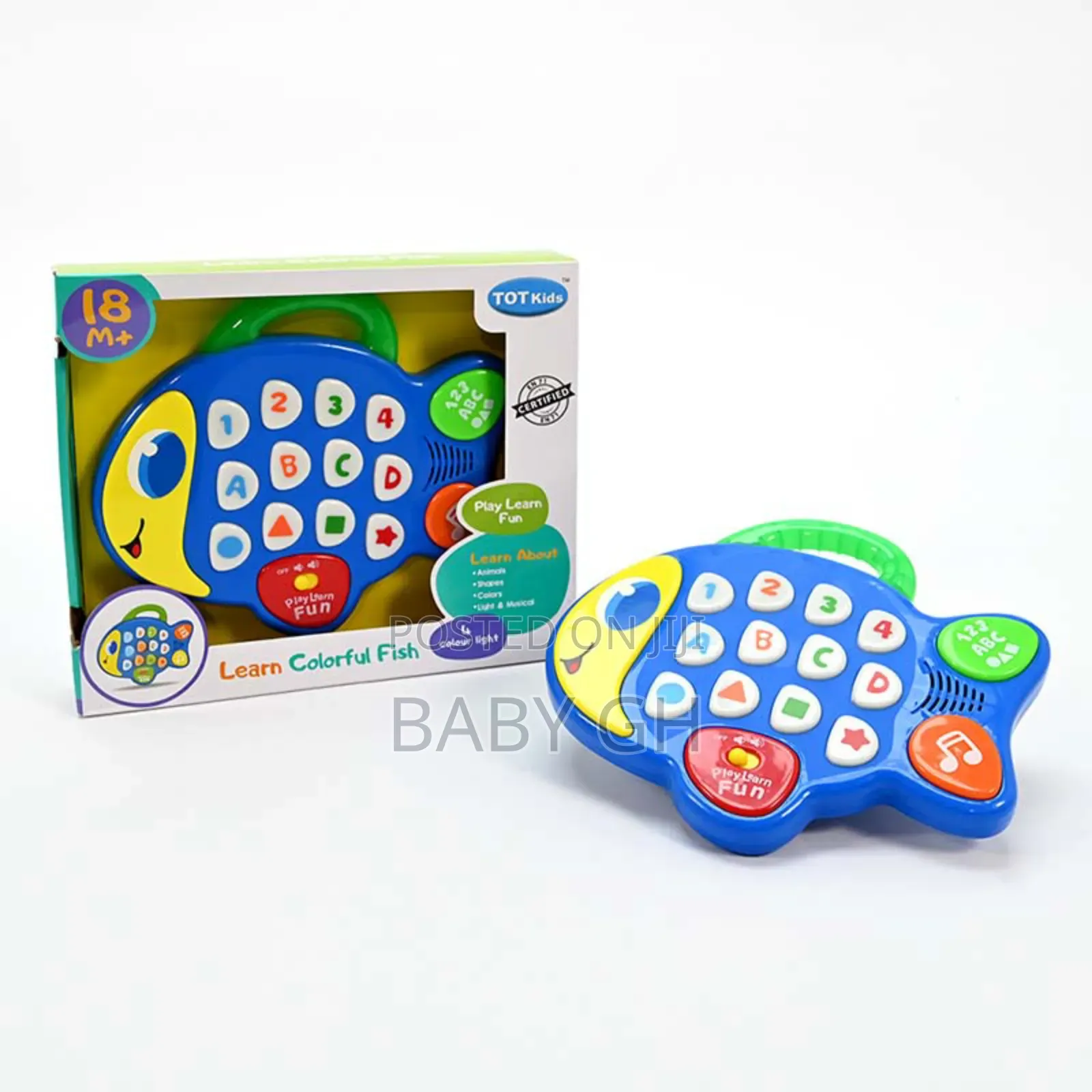 Tot Kids Learn Colorful Fish
