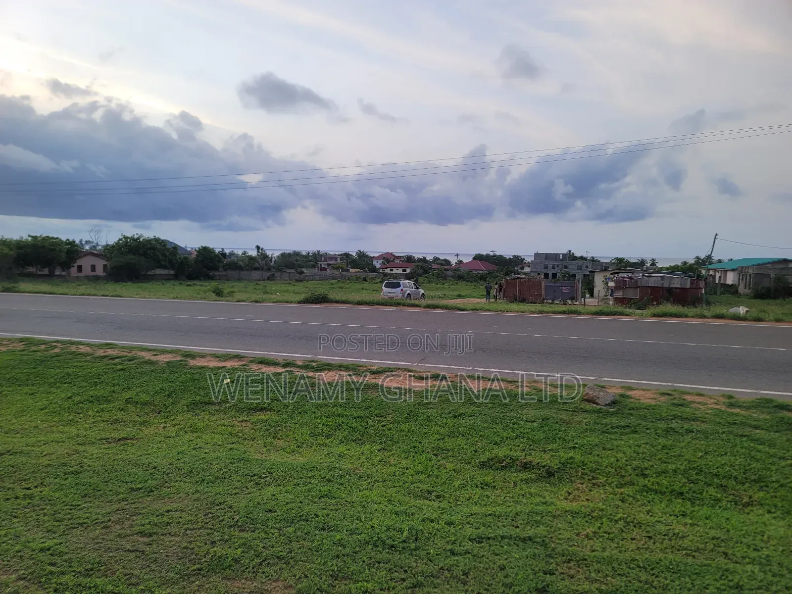12 Plots or 3 Acres of Roadside Land for Saleat Prampram