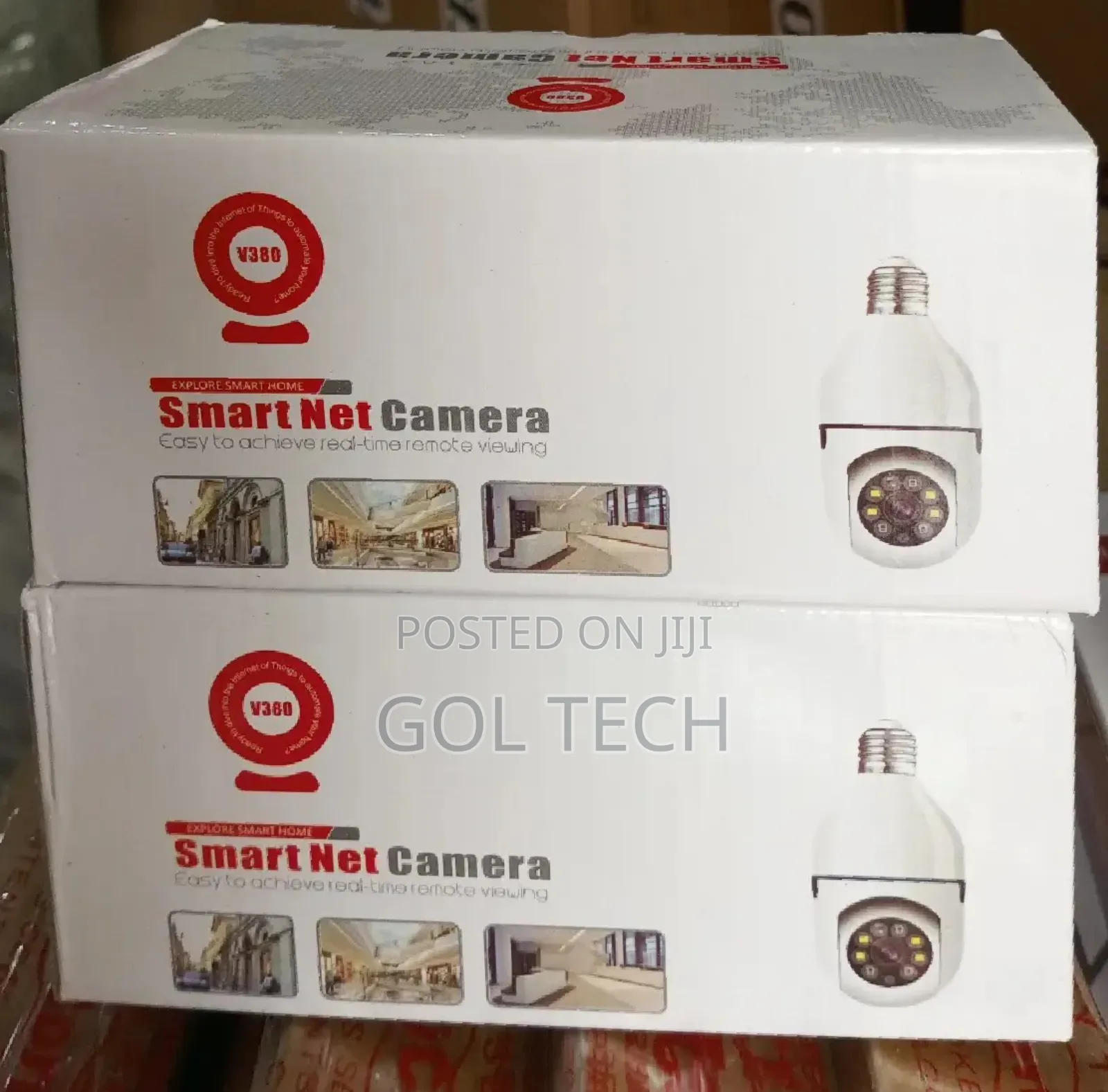 V380 Smart Wifi Bulb Camera PTZ Bulb Camera 2mp