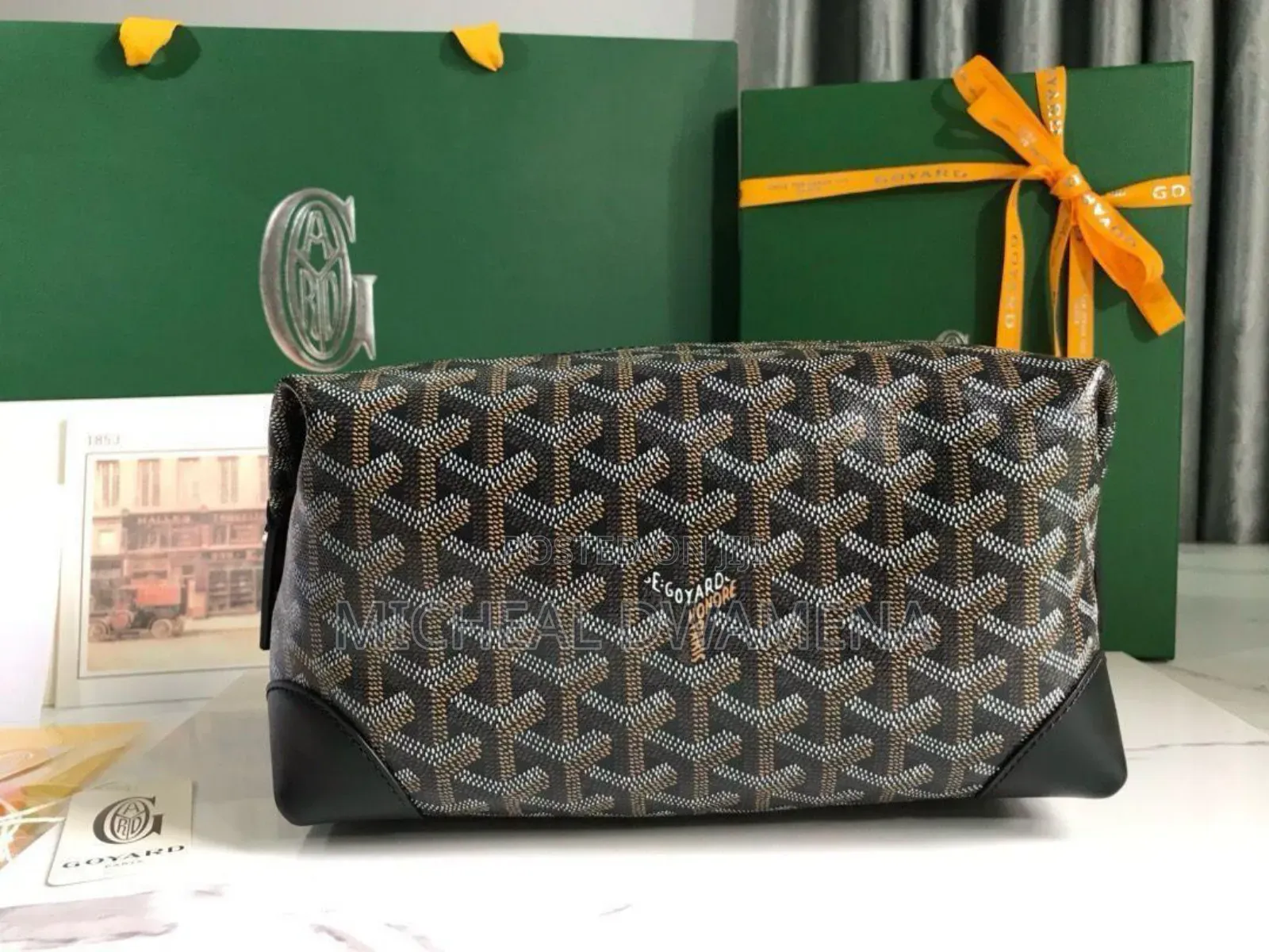 Goyard 25 Bowling Toiletry Bag