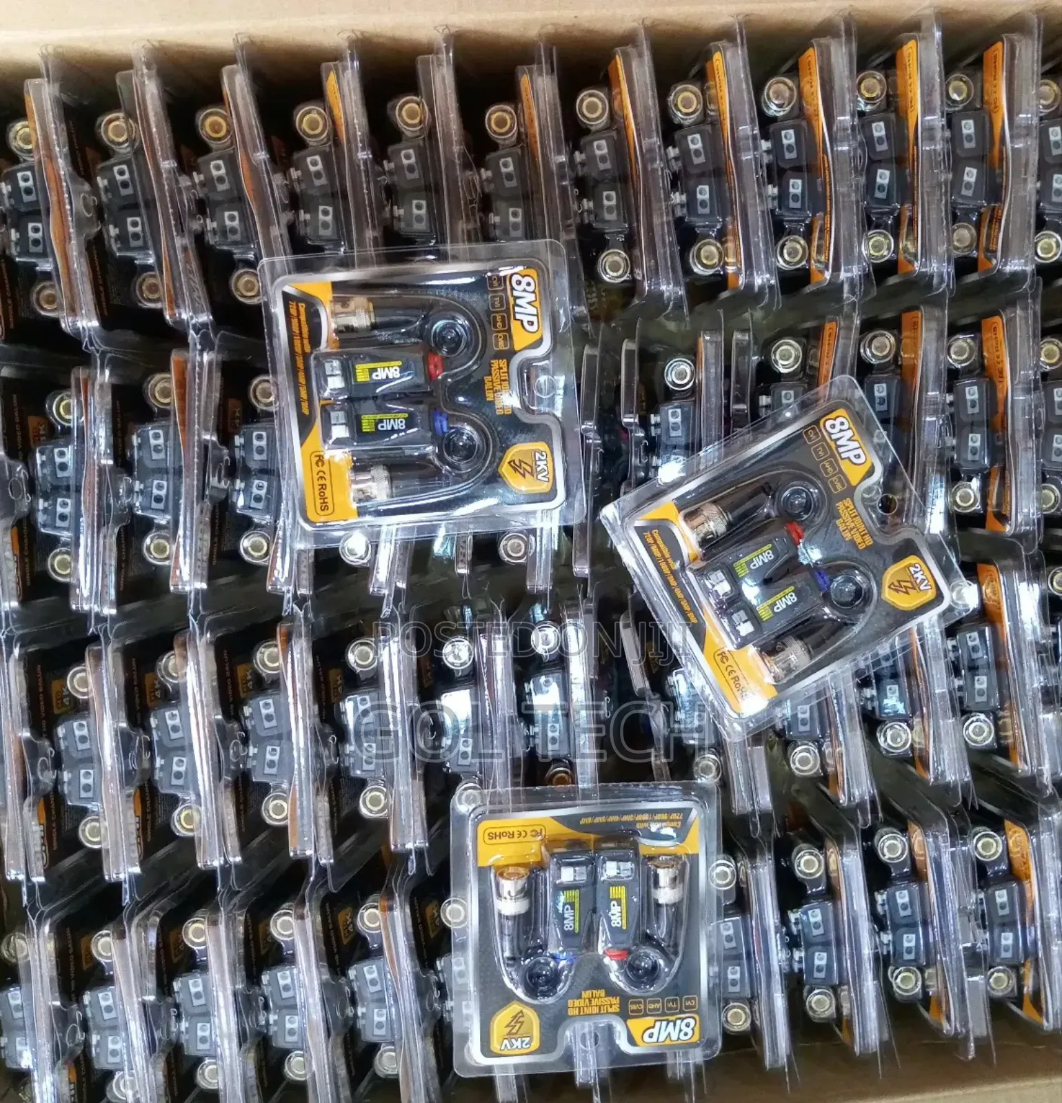 Video Balun 8mp Split Joint Hd Passive Video Balun