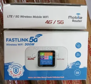 Mifi Router 5g Fastlink Wireless Wifi 300m 4g/5g