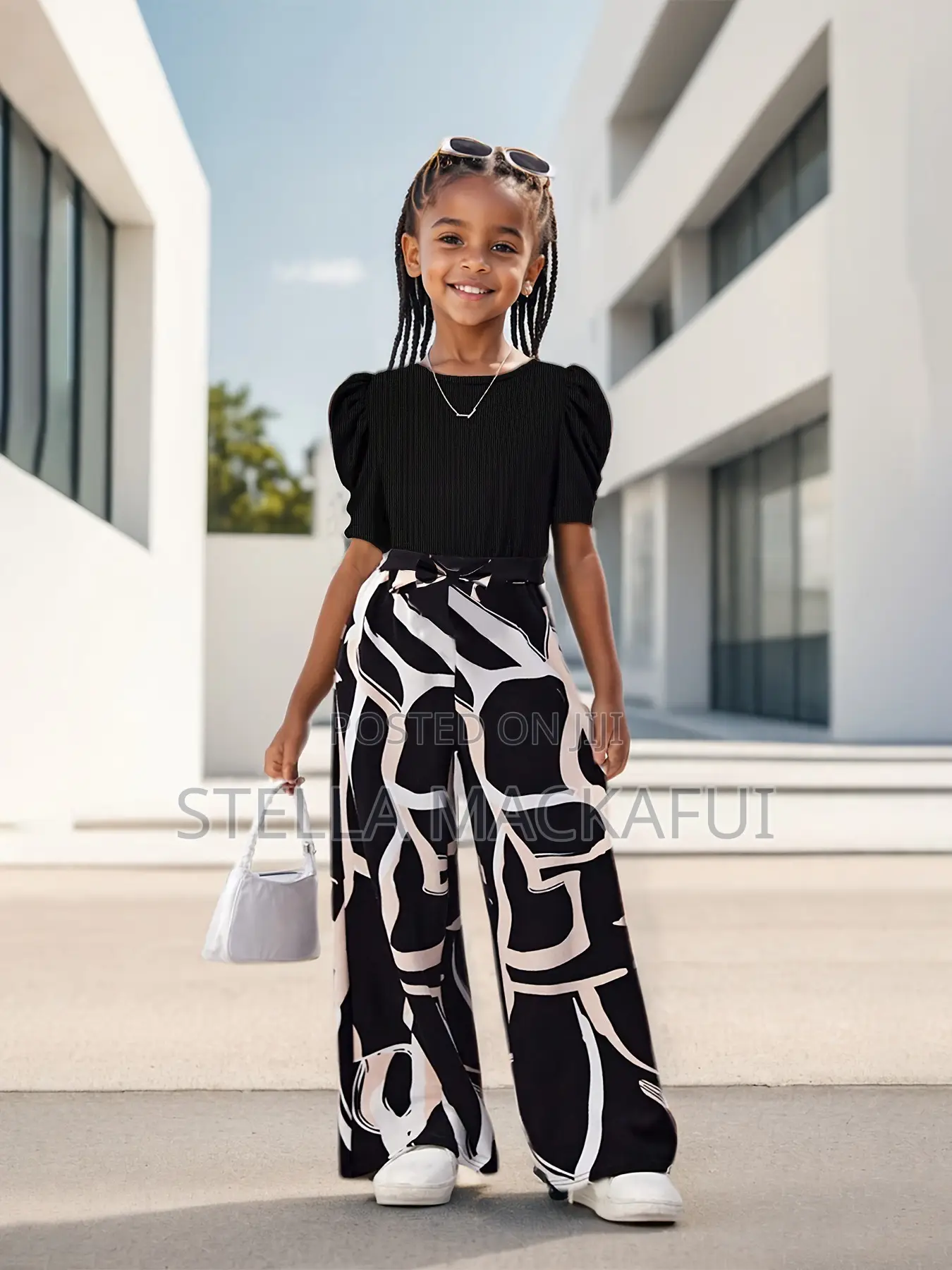 Beautiful Crop Top With Trouser for 3-6yrs Only