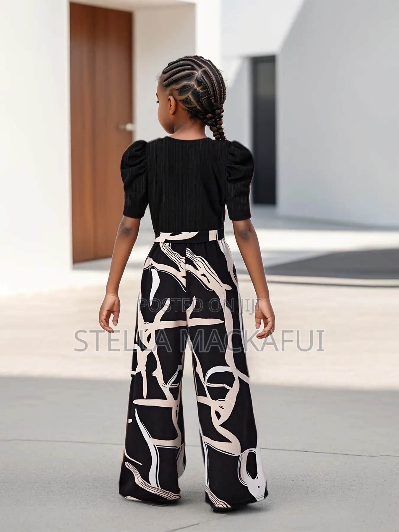 Beautiful Crop Top With Trouser for 3-6yrs Only