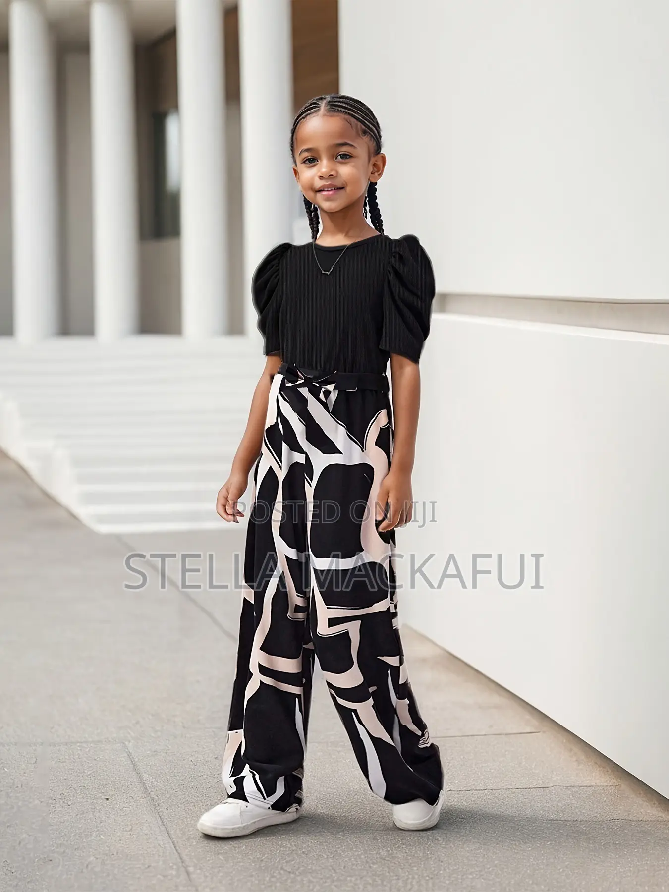 Beautiful Crop Top With Trouser for 3-6yrs Only