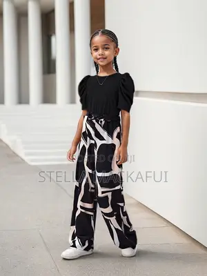 Beautiful Crop Top With Trouser for 3-6yrs Only