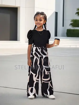 Beautiful Crop Top With Trouser for 3-6yrs Only