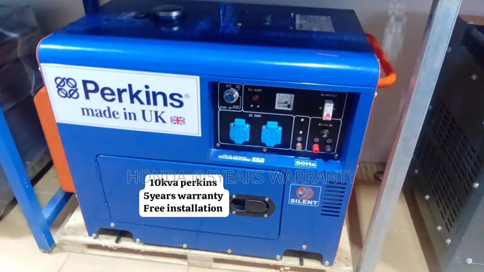 Easy Generator Installation Perkins 10kva 13000wax Silent