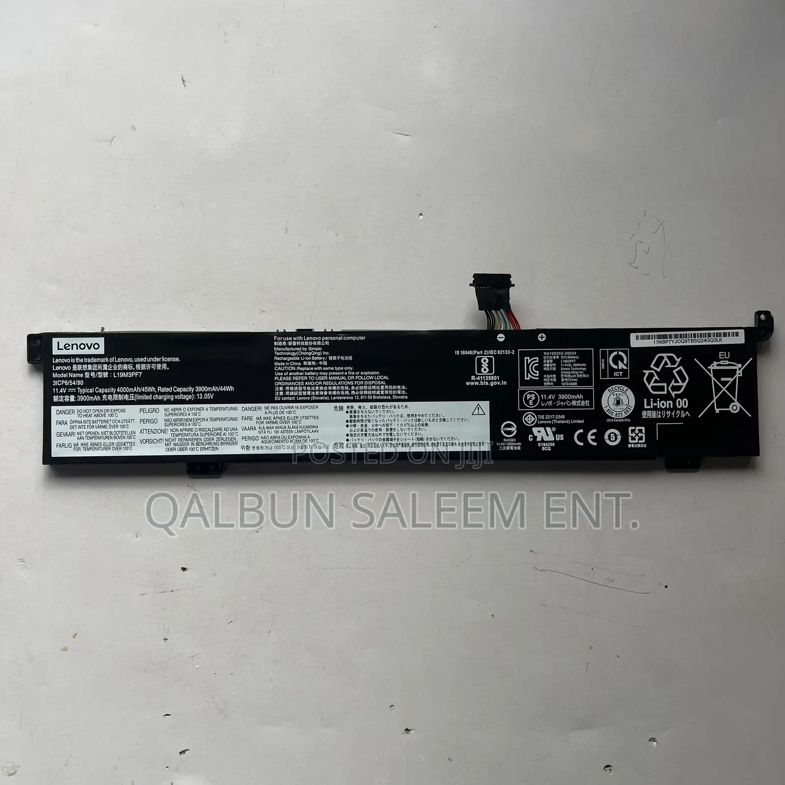 New Lenovo L19m3pf7 Battery For Ideapad Creator 5-15imh05