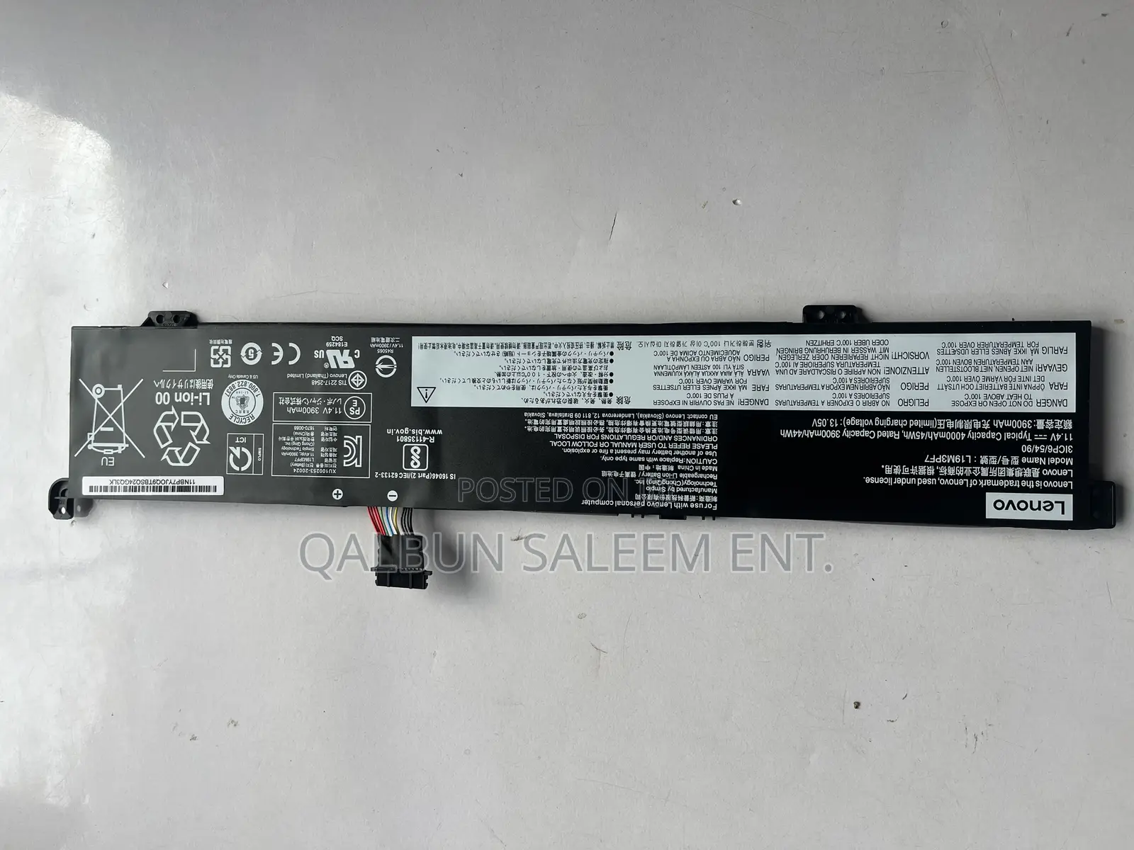 New Lenovo L19m3pf7 Battery For Ideapad Creator 5-15imh05