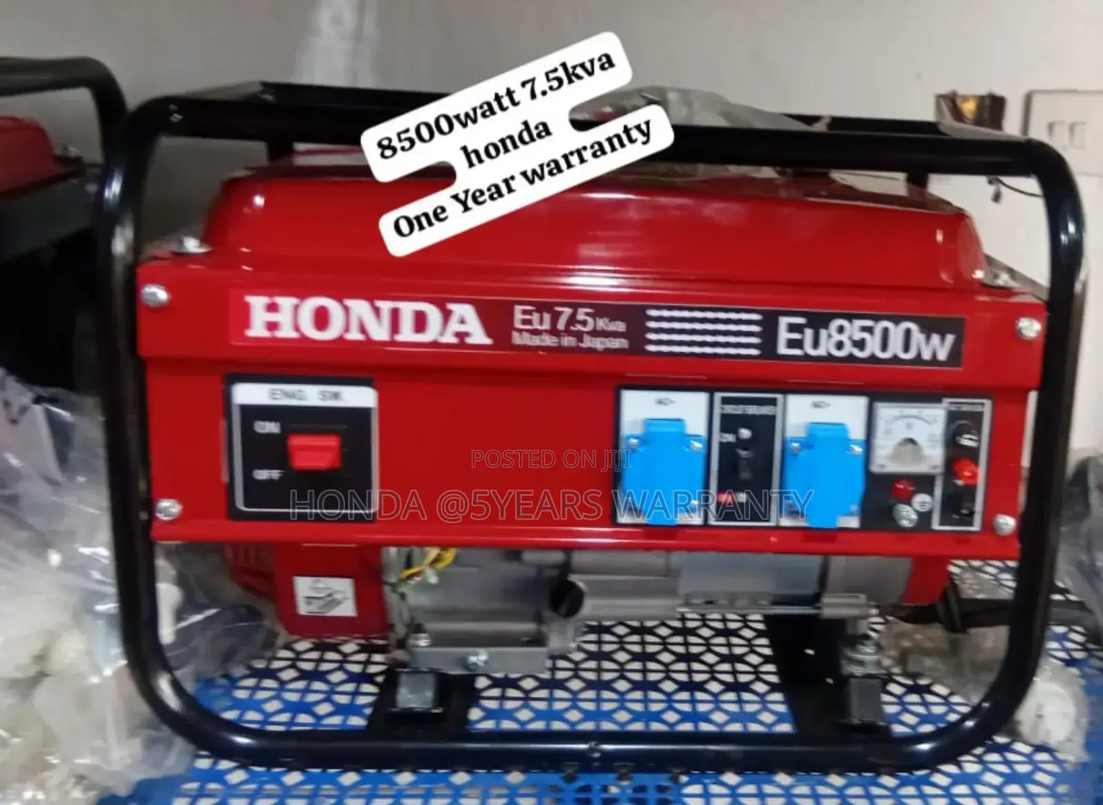 Enhanced Generator Performance Honda 7.5kva 8500watt Petrol