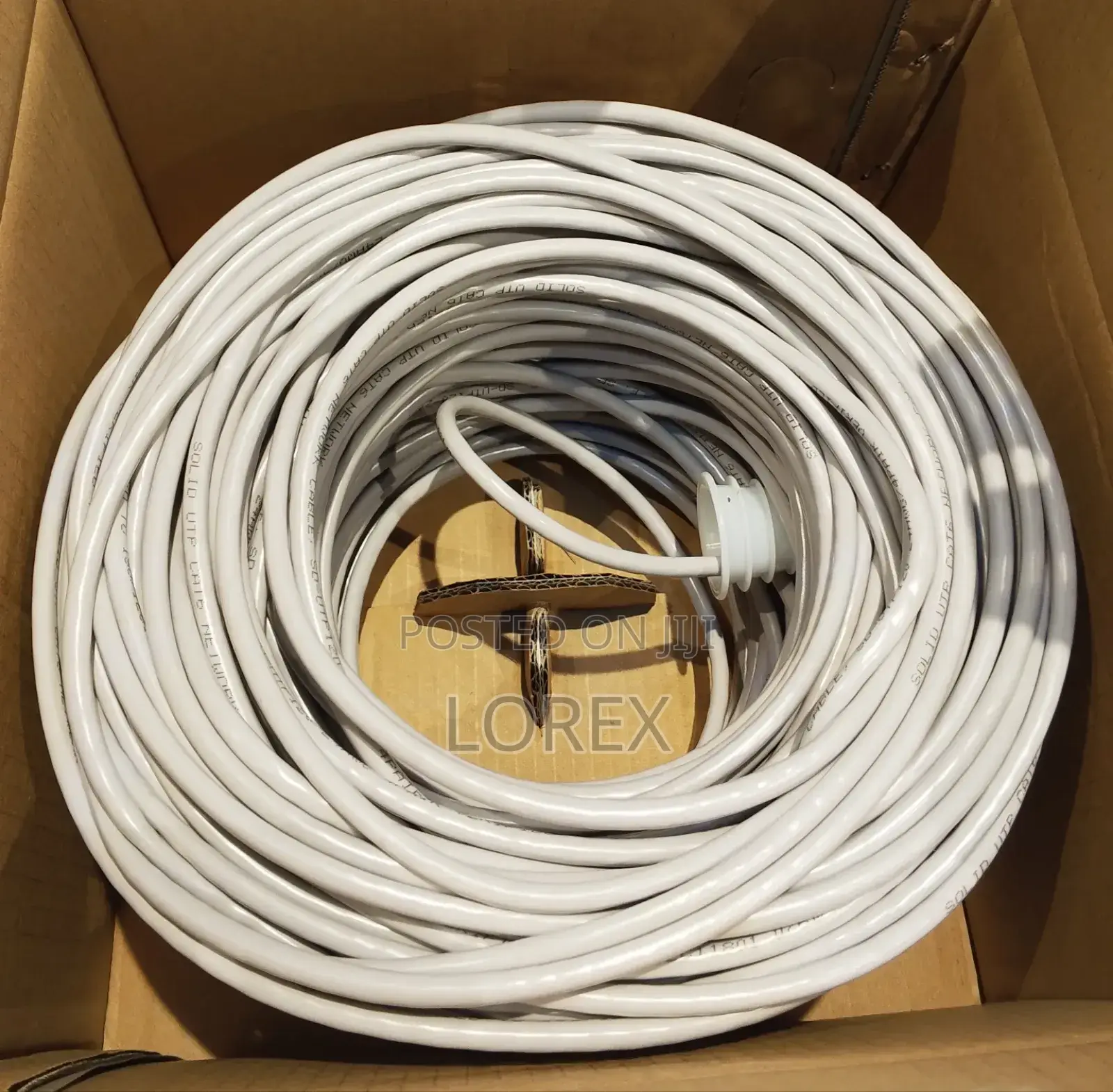 Solid Cat6 Network Cable 100m Utp Indoor