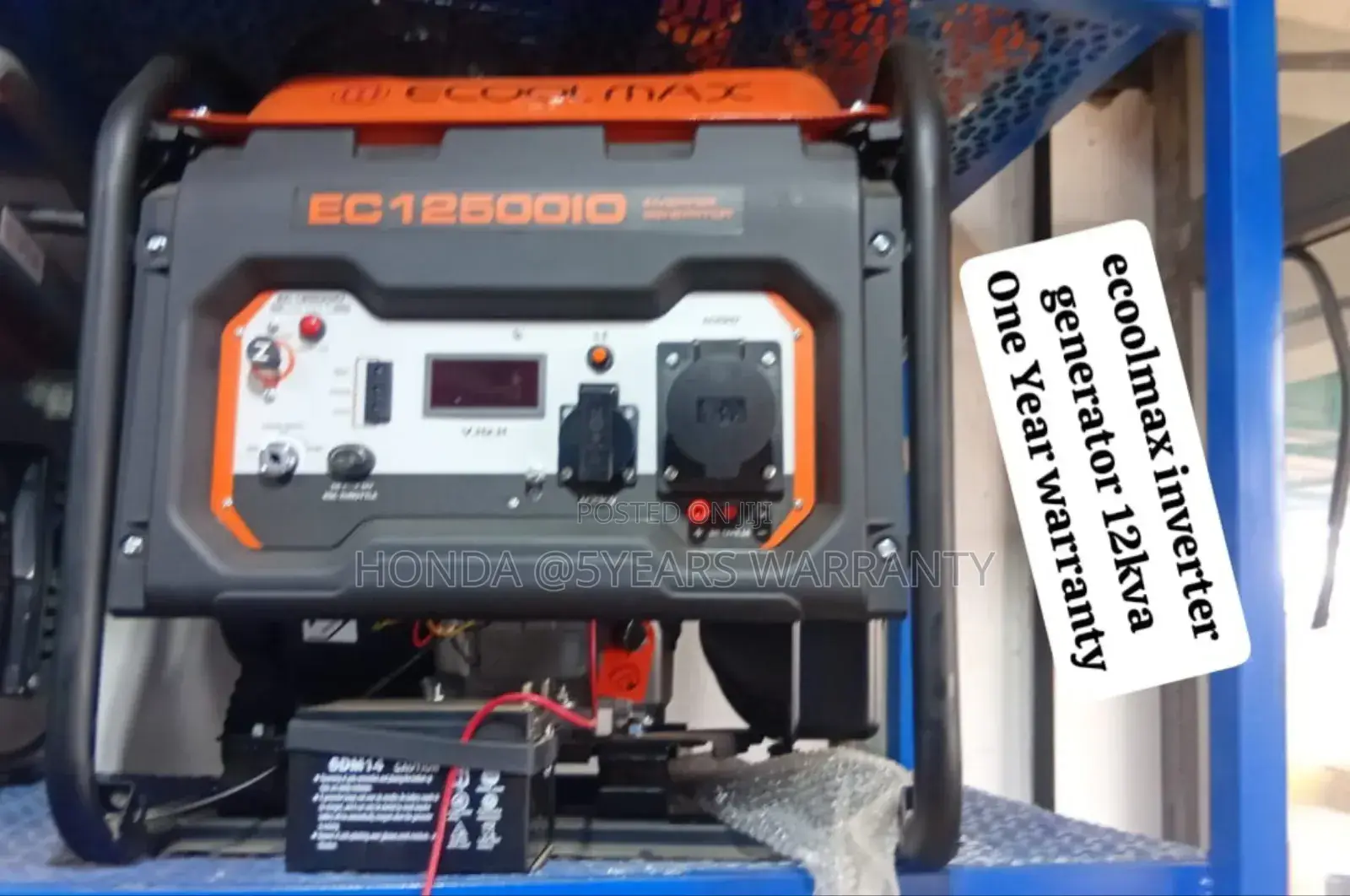Essential Generator Service Ecoolmax Inverter Petrol 12kva