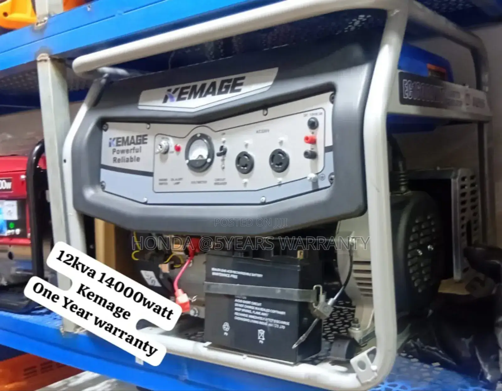 Generator Battery Chargers Kemage 12kva 14000watt Petrol
