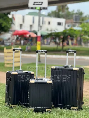 3set Luxury Aluminum Zipless Luggages in Unique Design