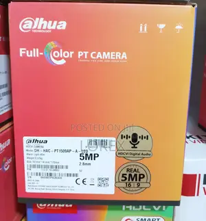 Dahua Analog Mini PTZ 5mp Audio Hac-Pt1509a-a-Led