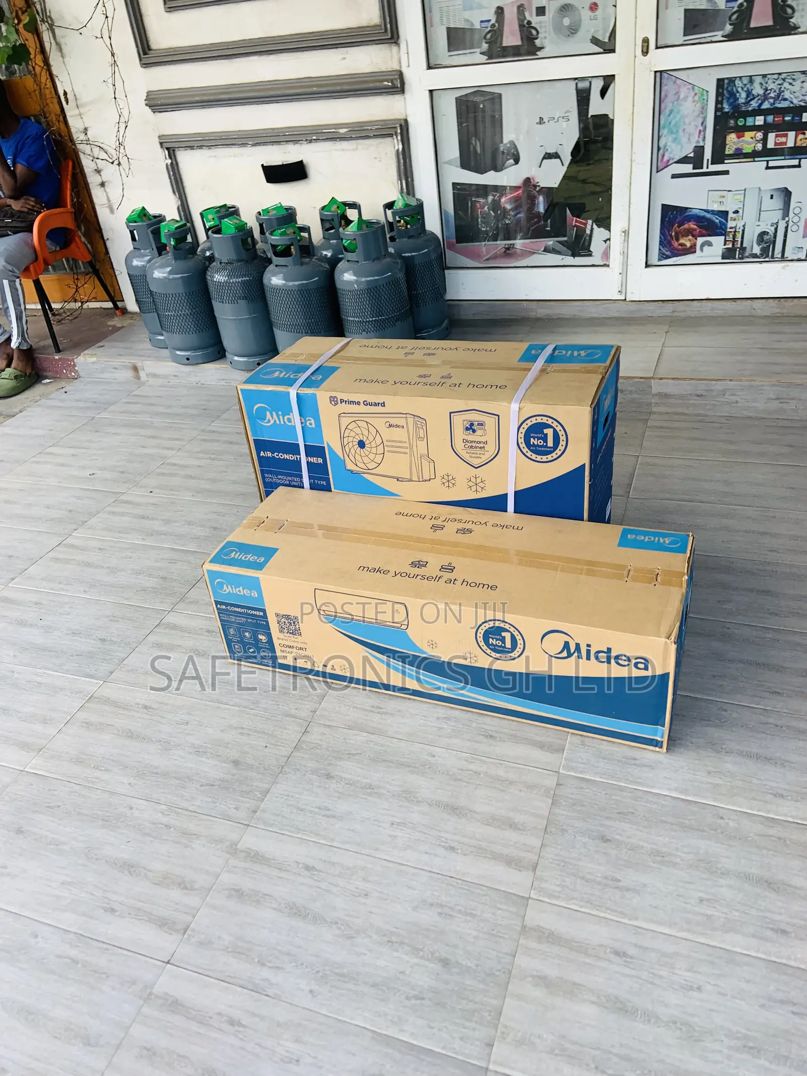 Original Midea Split R410a White 1.5 Horsepower Fast Ac