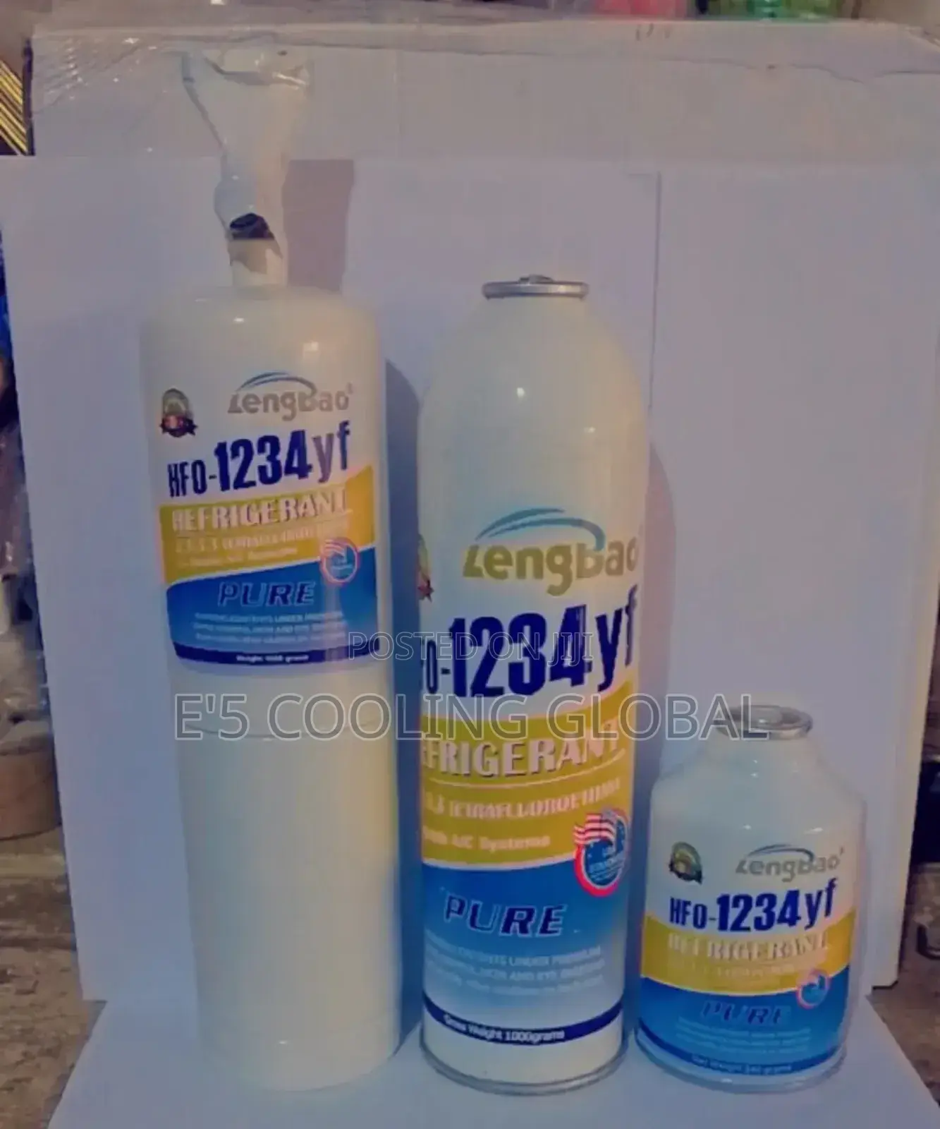 R1234yf Gas Genuine Hfo Refrigerant