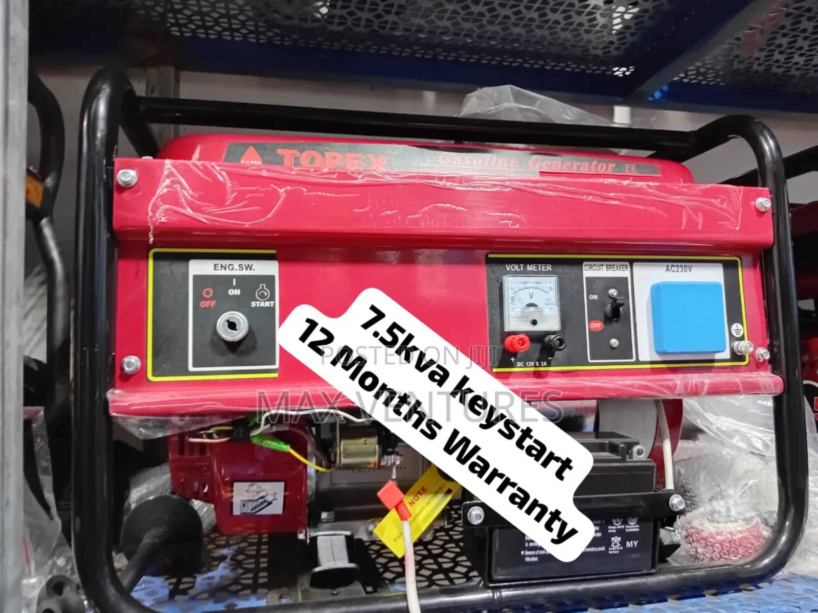 Topex 7.5kva Gasoline 230v Stratuswatt