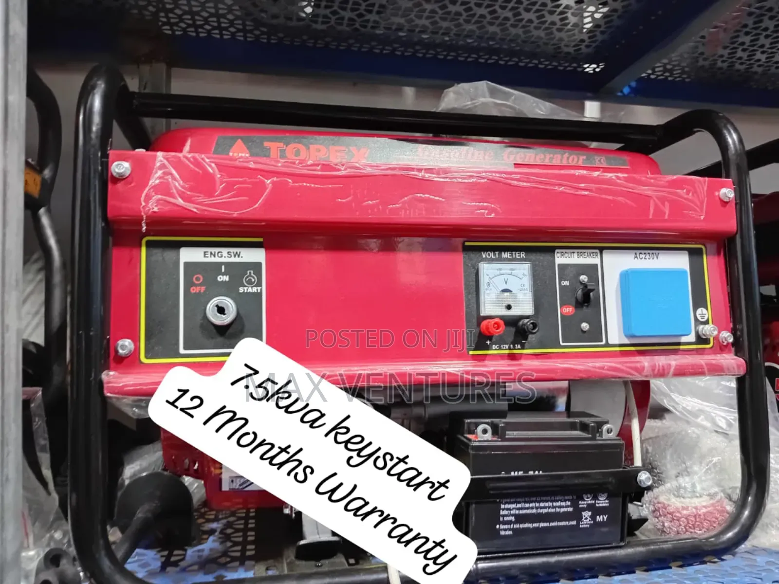 Topex 7.5kva Topex 7.5kva Gasoline 230v Serenedock