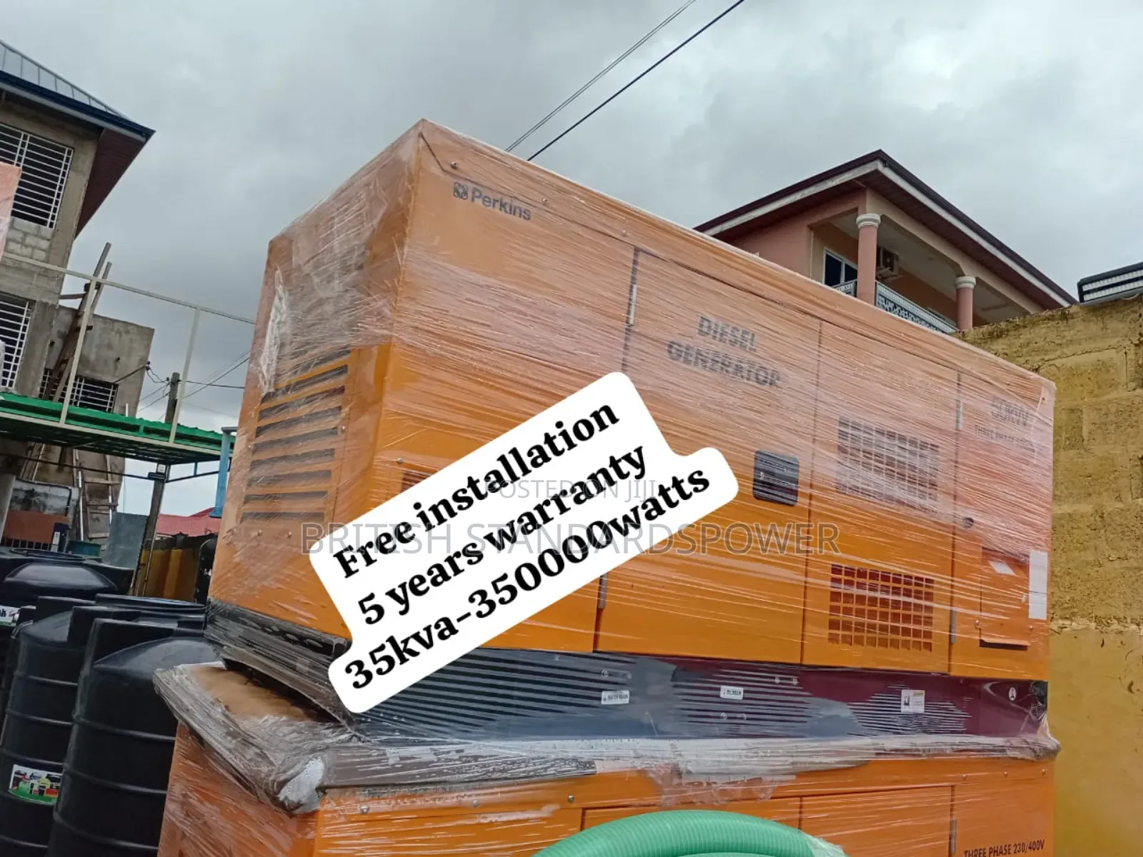 Powercare Emergency 35kva Diesel Generator