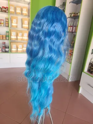 Blue Deep Bodywave Wig