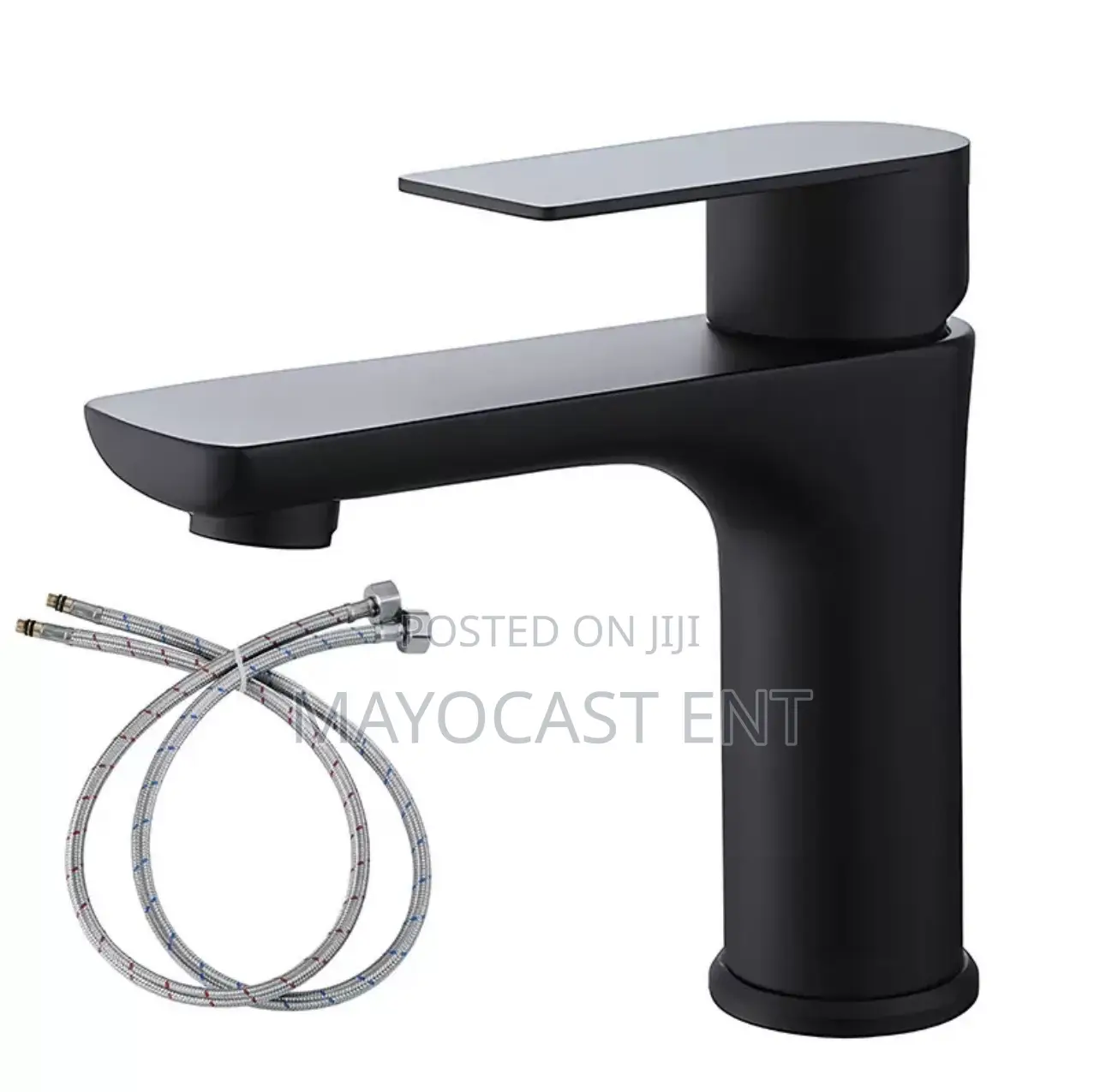 Basin Faucet - Basin Tap - Bathroom Tap (Hot Cold) With Flexible Tube
