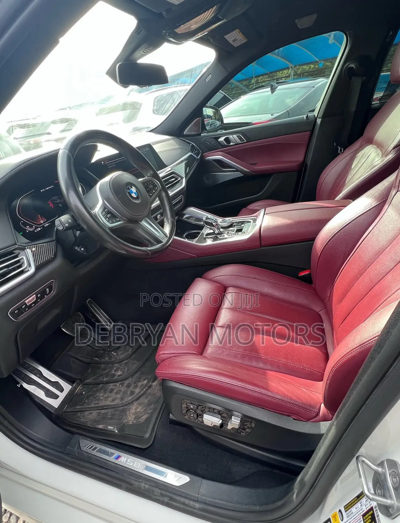 BMW X6 xDrive50i AWD 2020 White