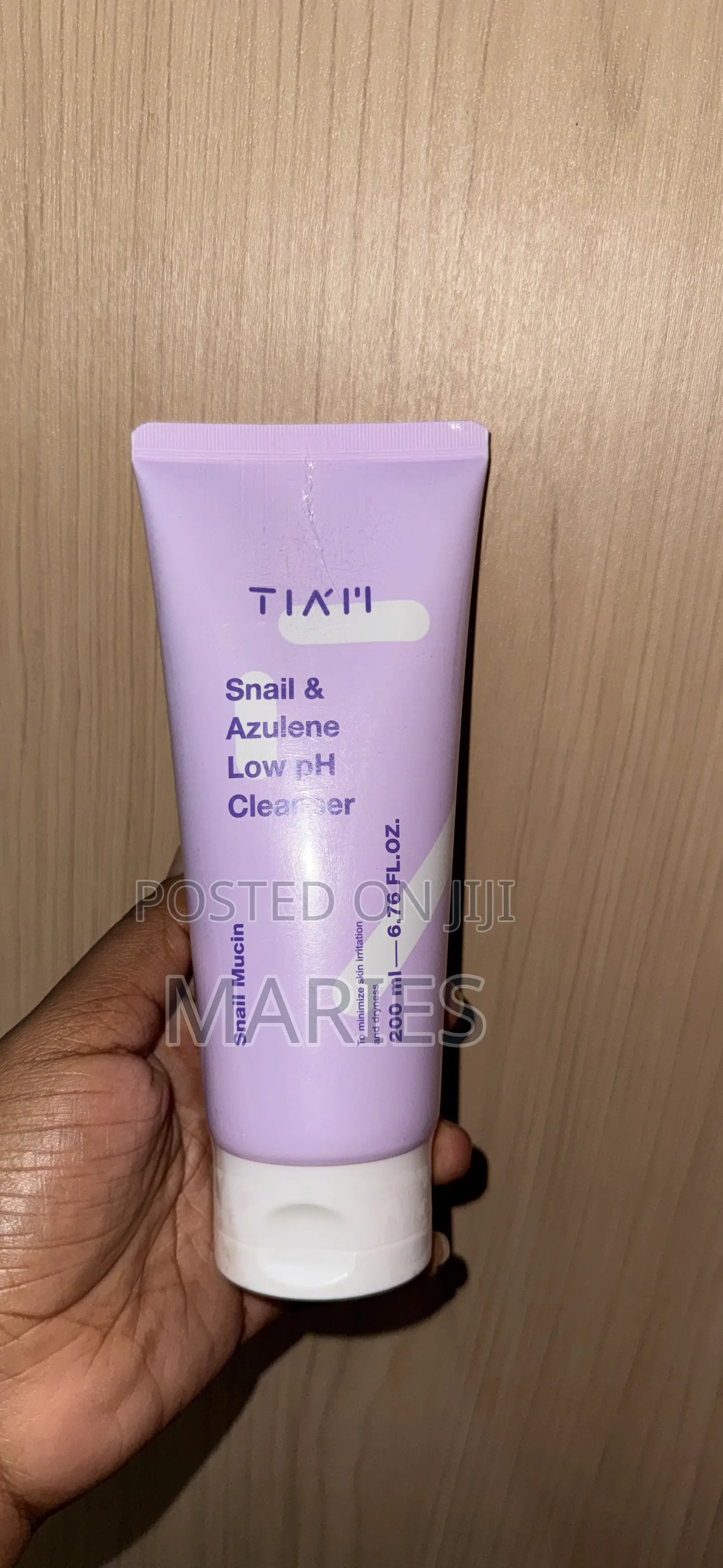 Tiam Snail Azulene Low Ph Cleanser