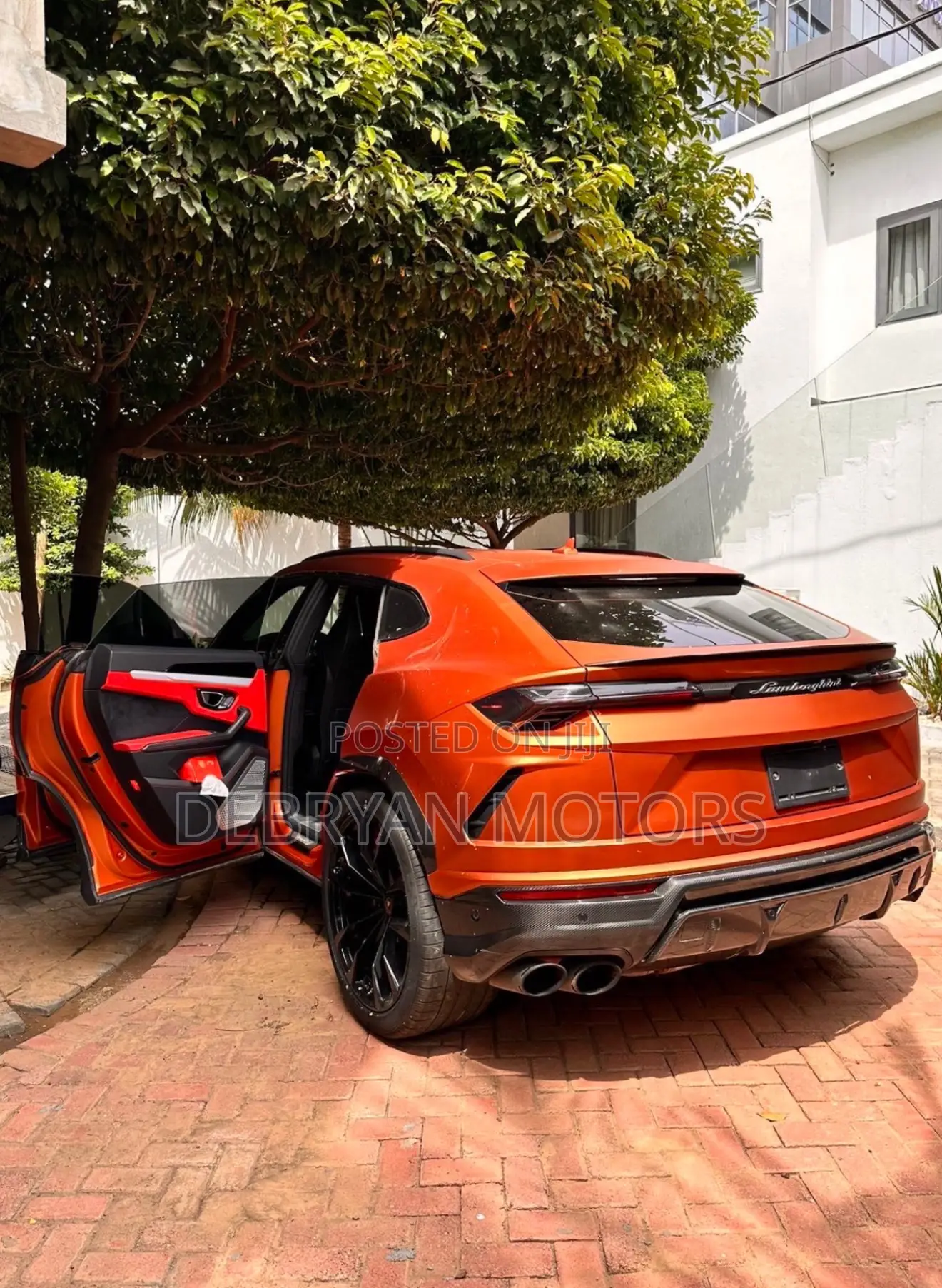Lamborghini Urus Base 2019 Orange