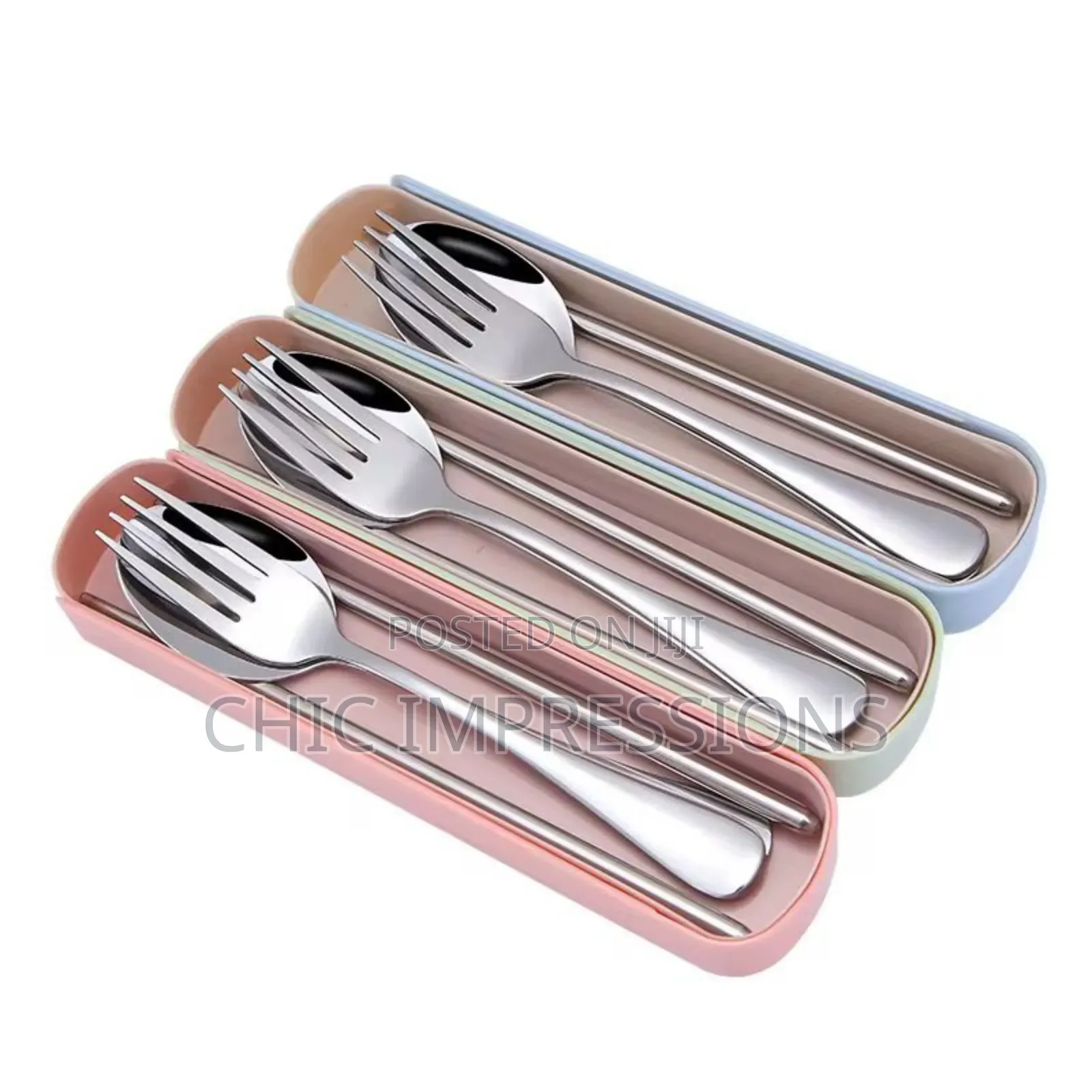 4pcs Travel Cutlery Set