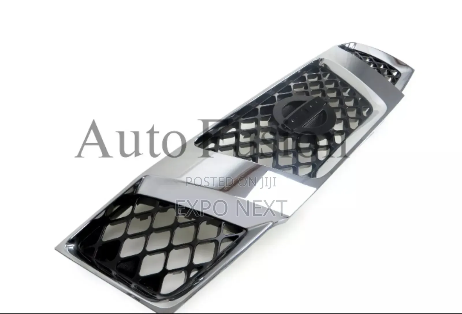 Grille Front Chrome/Black for Nissan Navara 2005-2010