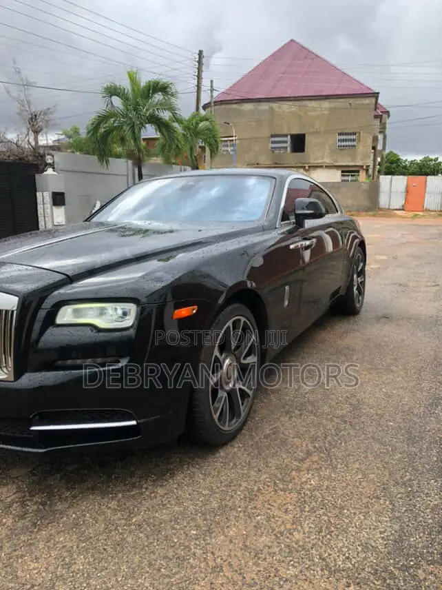 Rolls-Royce Wraith 6.6 RWD 2017 Black