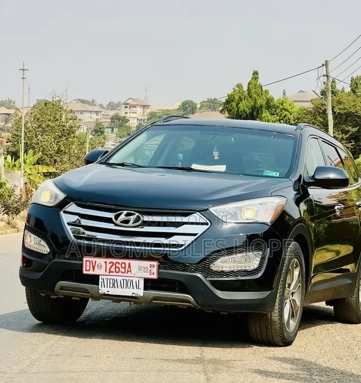 Hyundai Santa Fe Limited 4dr SUV AWD (3.3L 6cyl 6A) 2014 Black