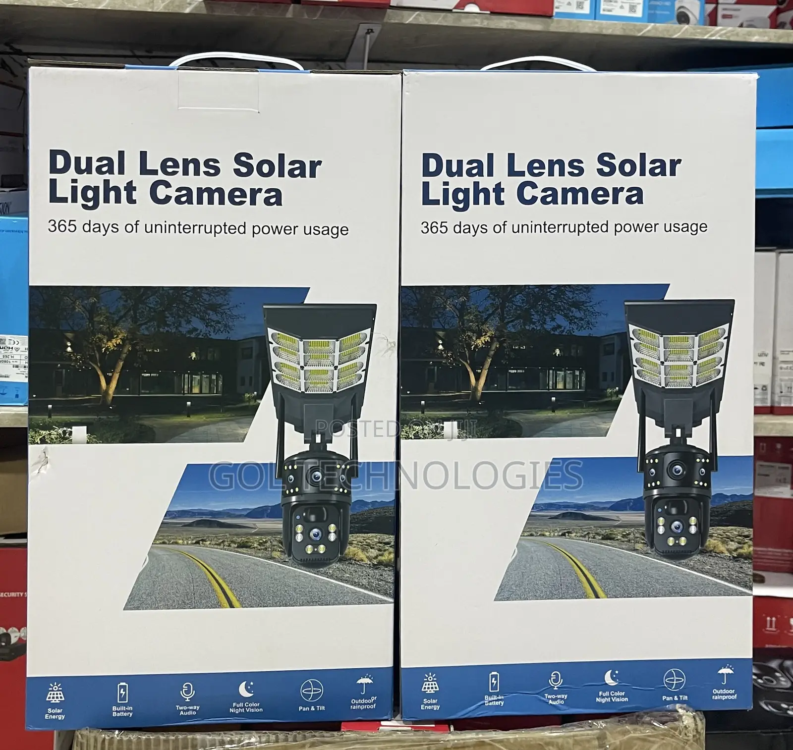 Solar Street Light 4g Solar Camera Dual Lens Ultra Hd Camera