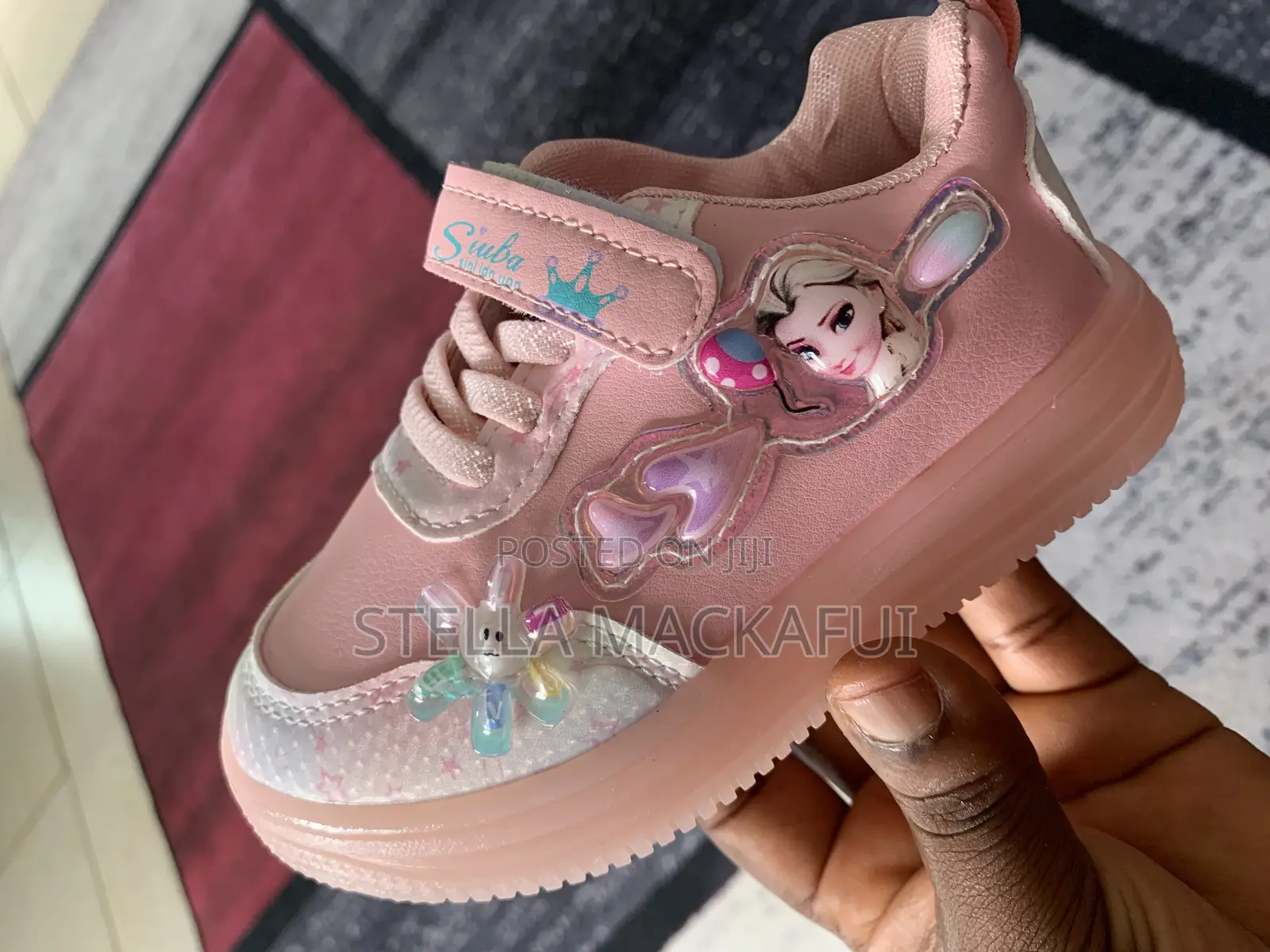 Pink Lef Sneakers for Girls Size 20/21 and 22/23 Only