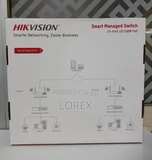 Hikvision 24port Smart Poe Switch Managed Ds-3e1326p-Ei/M