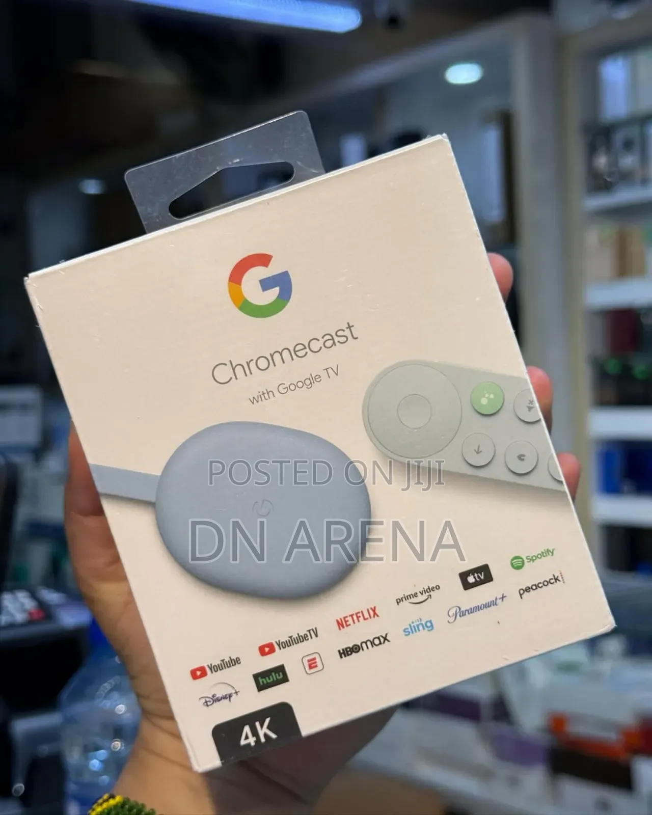 Google Chromecast With Google Tv 4к Media Streamer