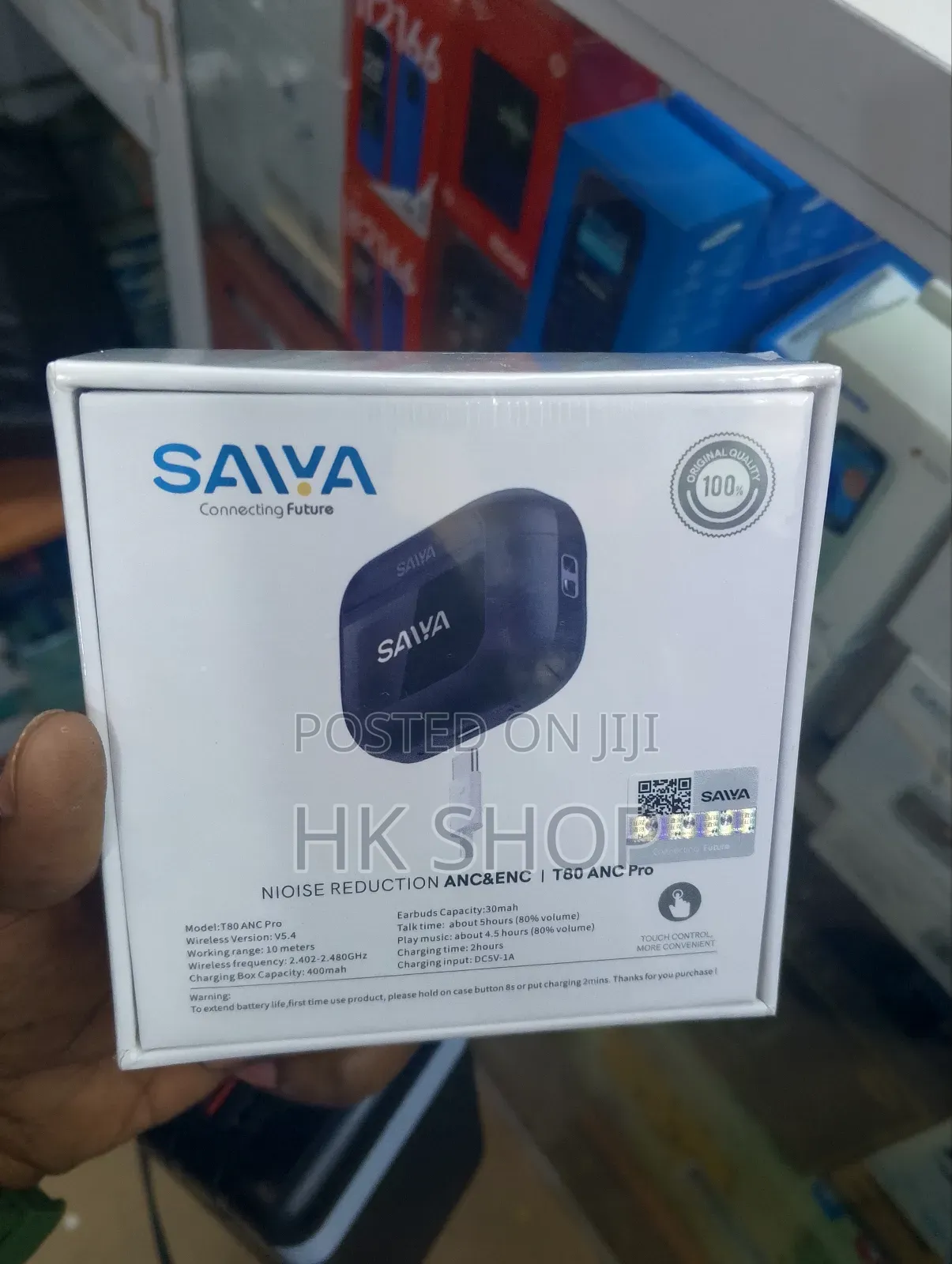 Wireless Active Noise Cancellation Saiya Earbuds