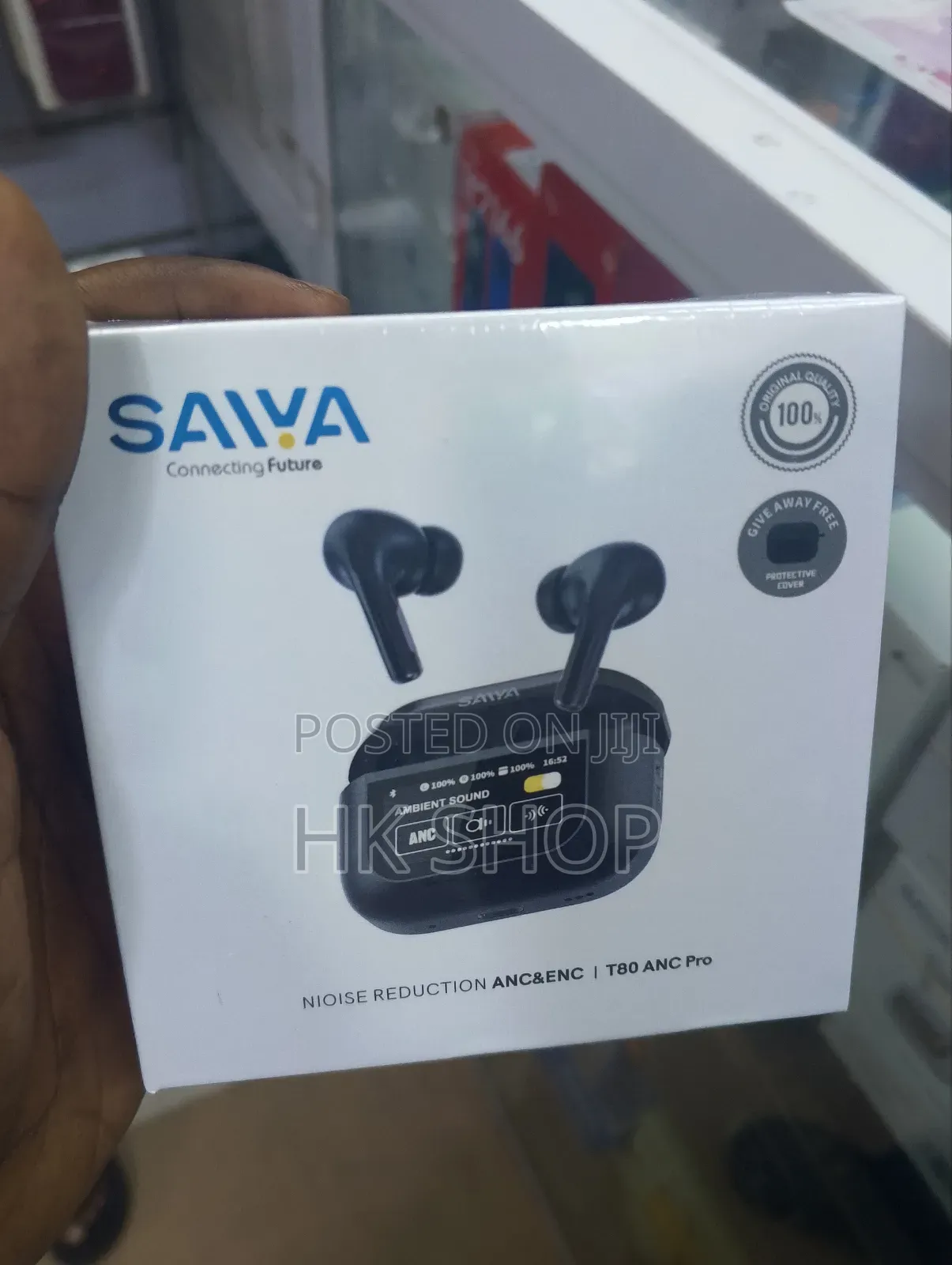 Wireless Active Noise Cancellation Saiya Earbuds