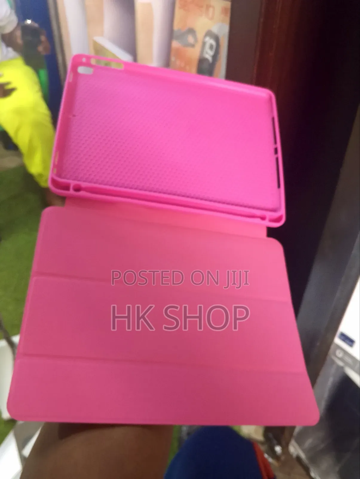 Pink Case for iPad Air 2, Air 1,5 and 6th Gen With Pen Slot