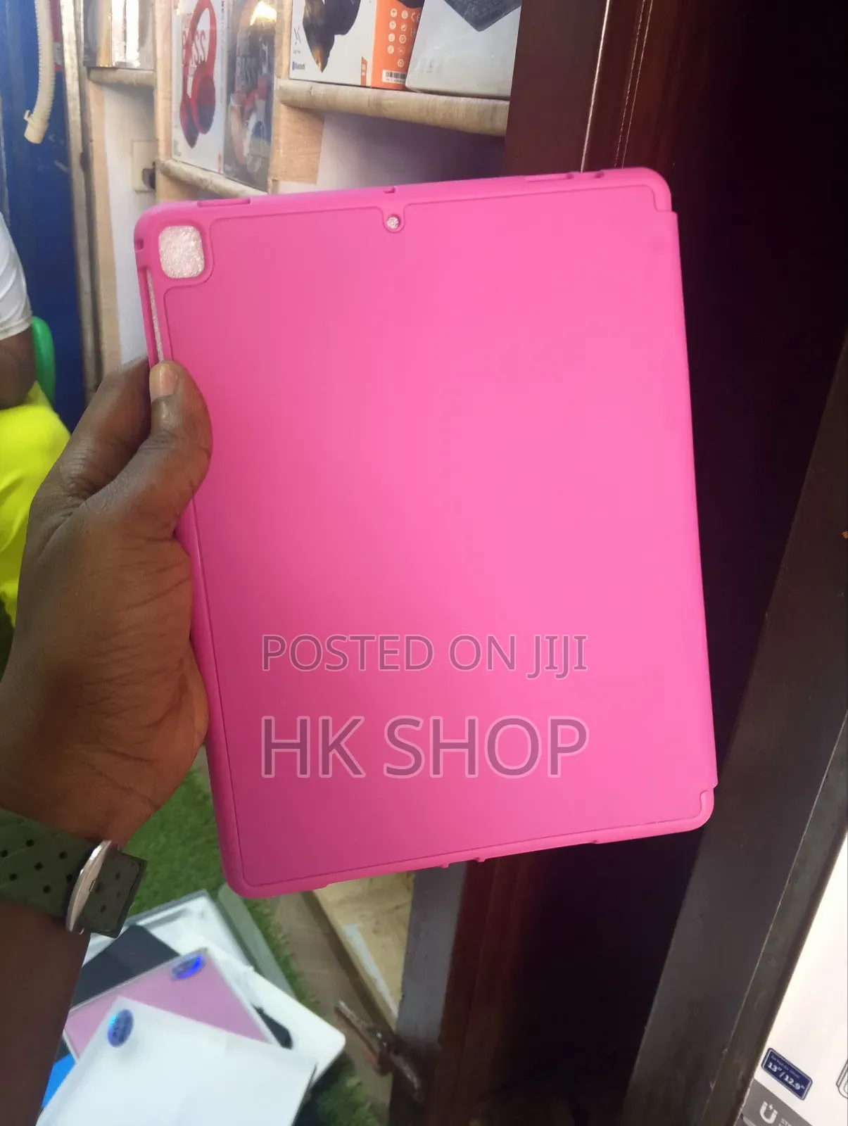 Pink Case for iPad Air 2, Air 1,5 and 6th Gen With Pen Slot