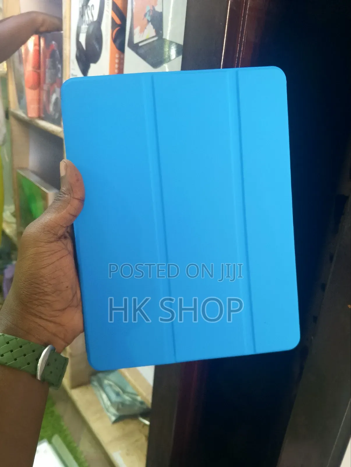 Blue Case for iPad Air 2, Air 1,5 and 6th Gen With Pen Slot