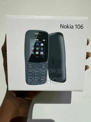 New Nokia 106 Black